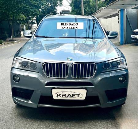 BMW X3 3.0 35I M SPORT 4X4 24V GASOLINA 4P AUTOMÁTICO BMW X3 3.0 35I M SPORT 4X4 24V GASOLINA 4P AUTOMÁTICO